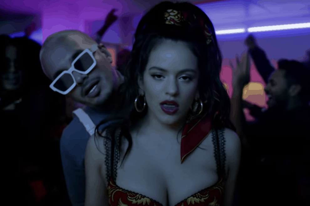 Rosalia J Balvin Con Altura