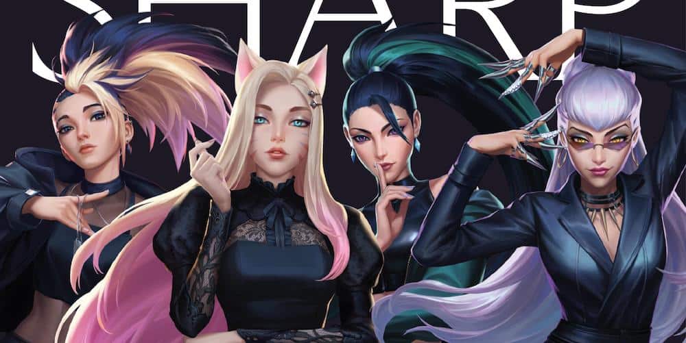 K/DA Pop/Stars The Baddest Sharp Magazine Riot League of Legends