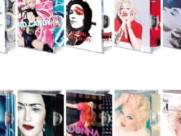 Collage of Madonna CD Albums