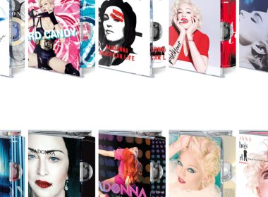 Collage of Madonna CD Albums
